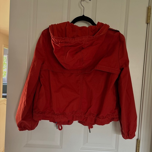 Red Hooded Jacket by Anthropologie - Picture 2 of 5